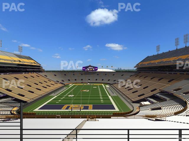 Seating view for Tiger Stadium Section Suite 151