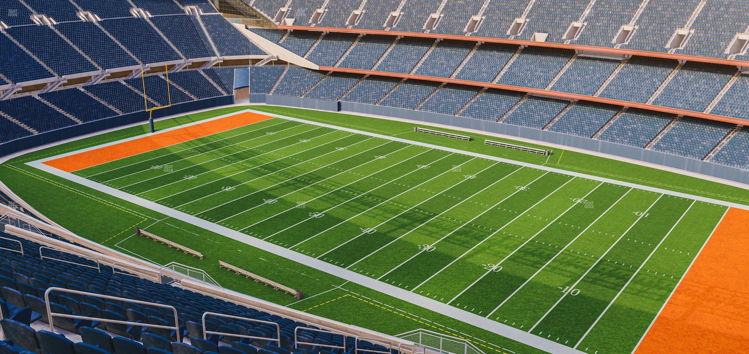 Seating view for Soldier Field Section 432