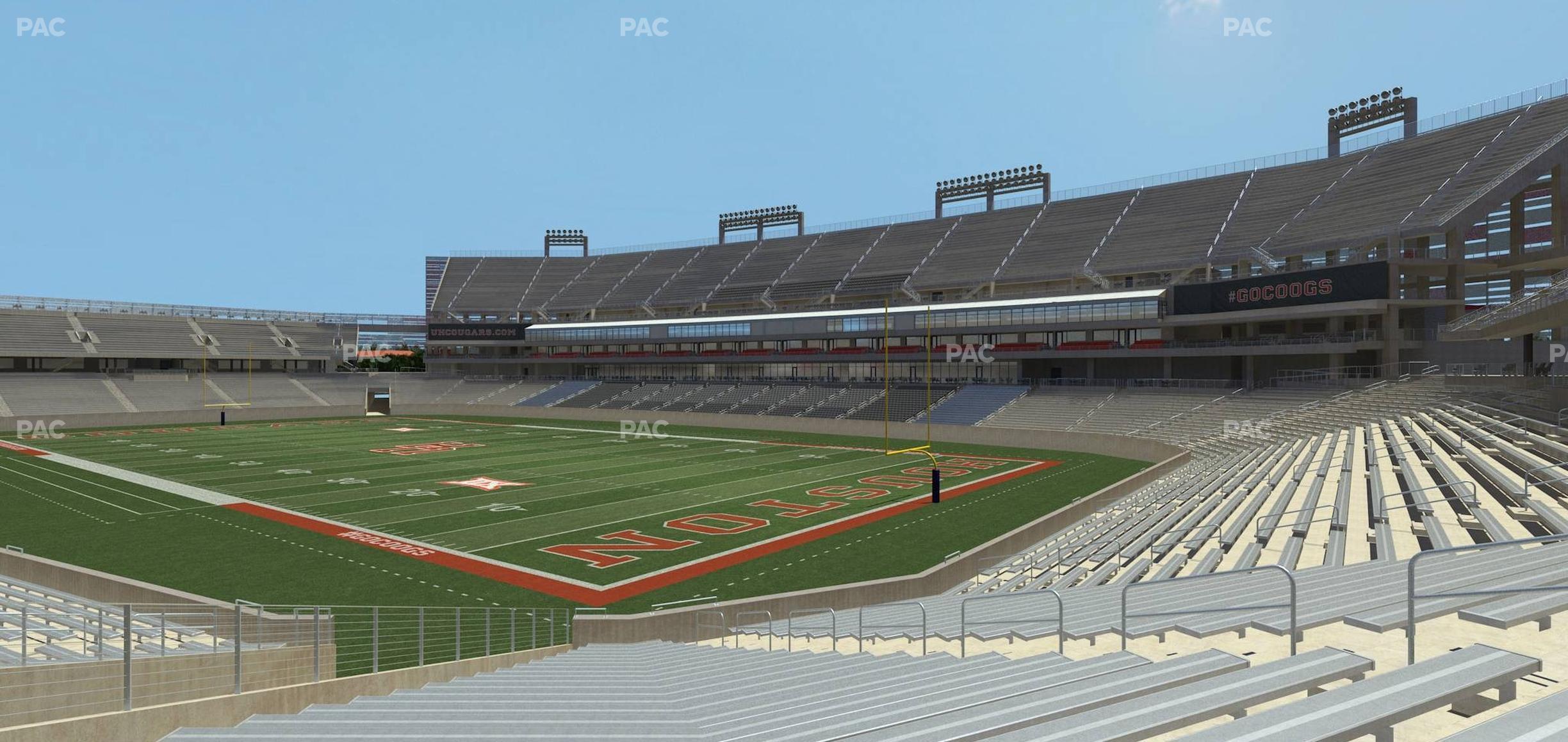 Seating view for TDECU Stadium Section 123