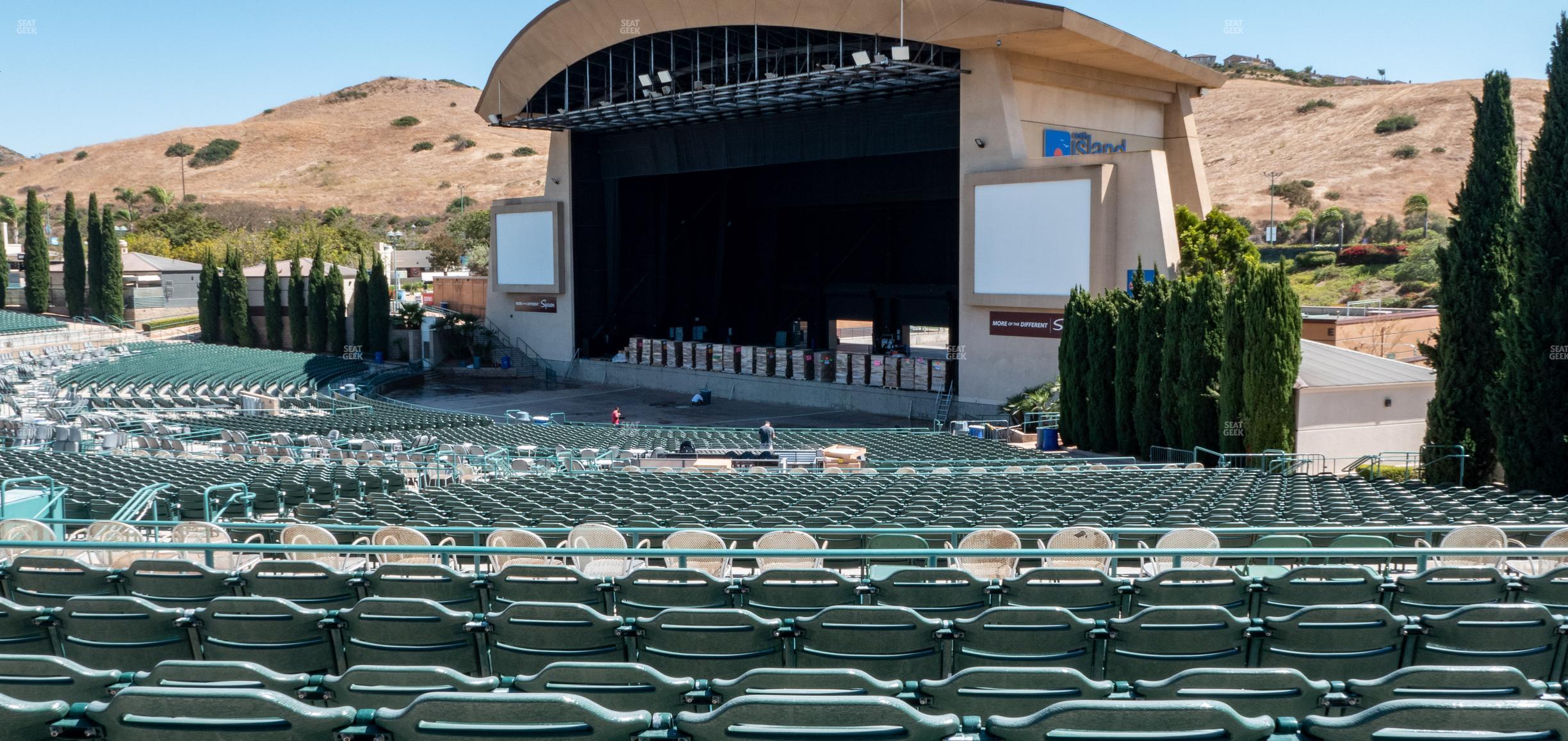 Seating view for North Island Credit Union Amphitheatre Section Upper 301