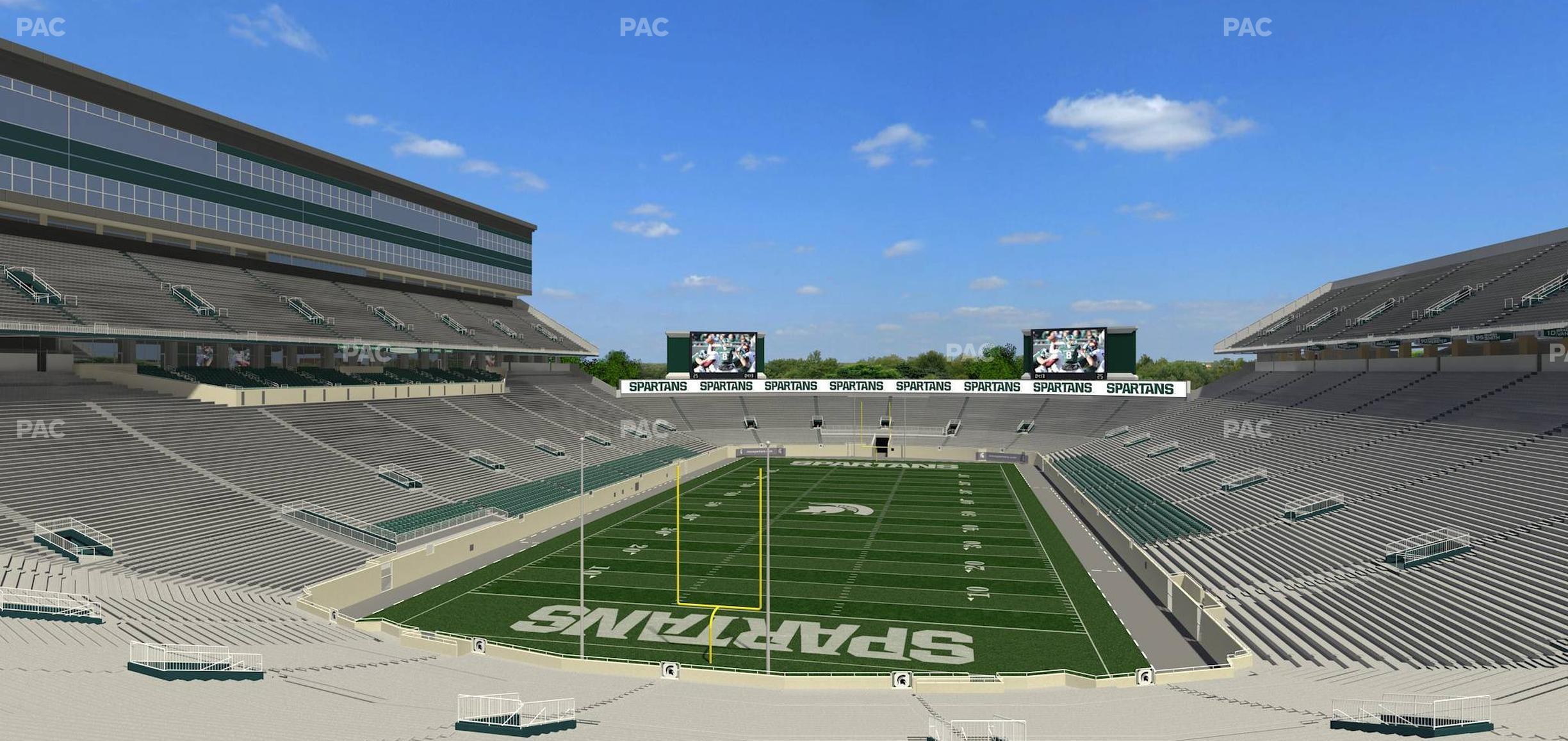 Seating view for Spartan Stadium (Michigan) Section 15