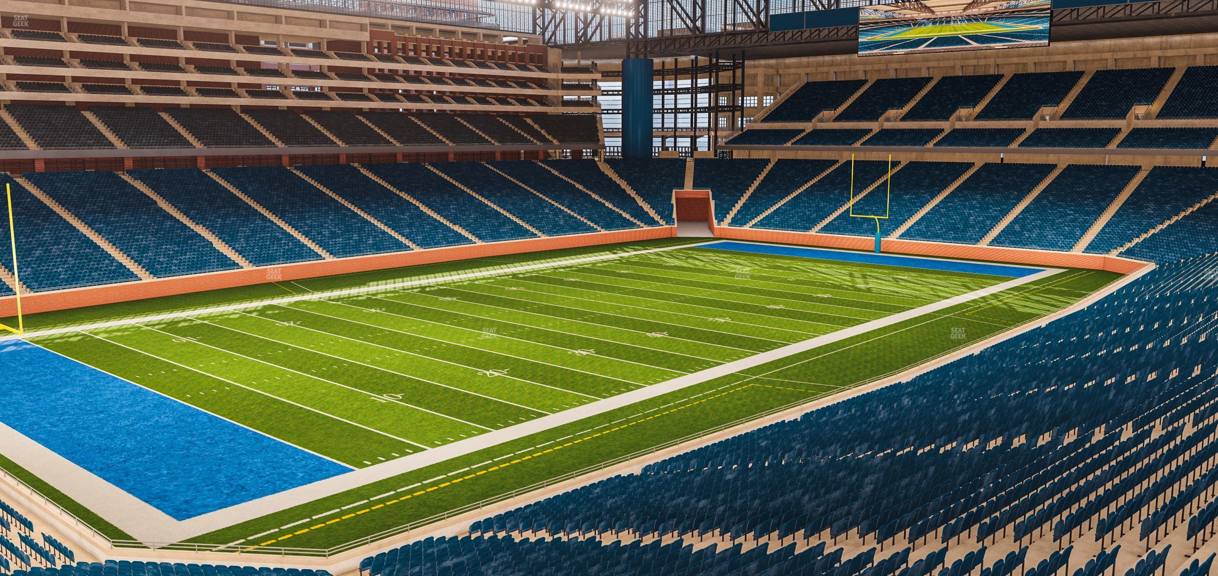 Seating view for Ford Field Section 224