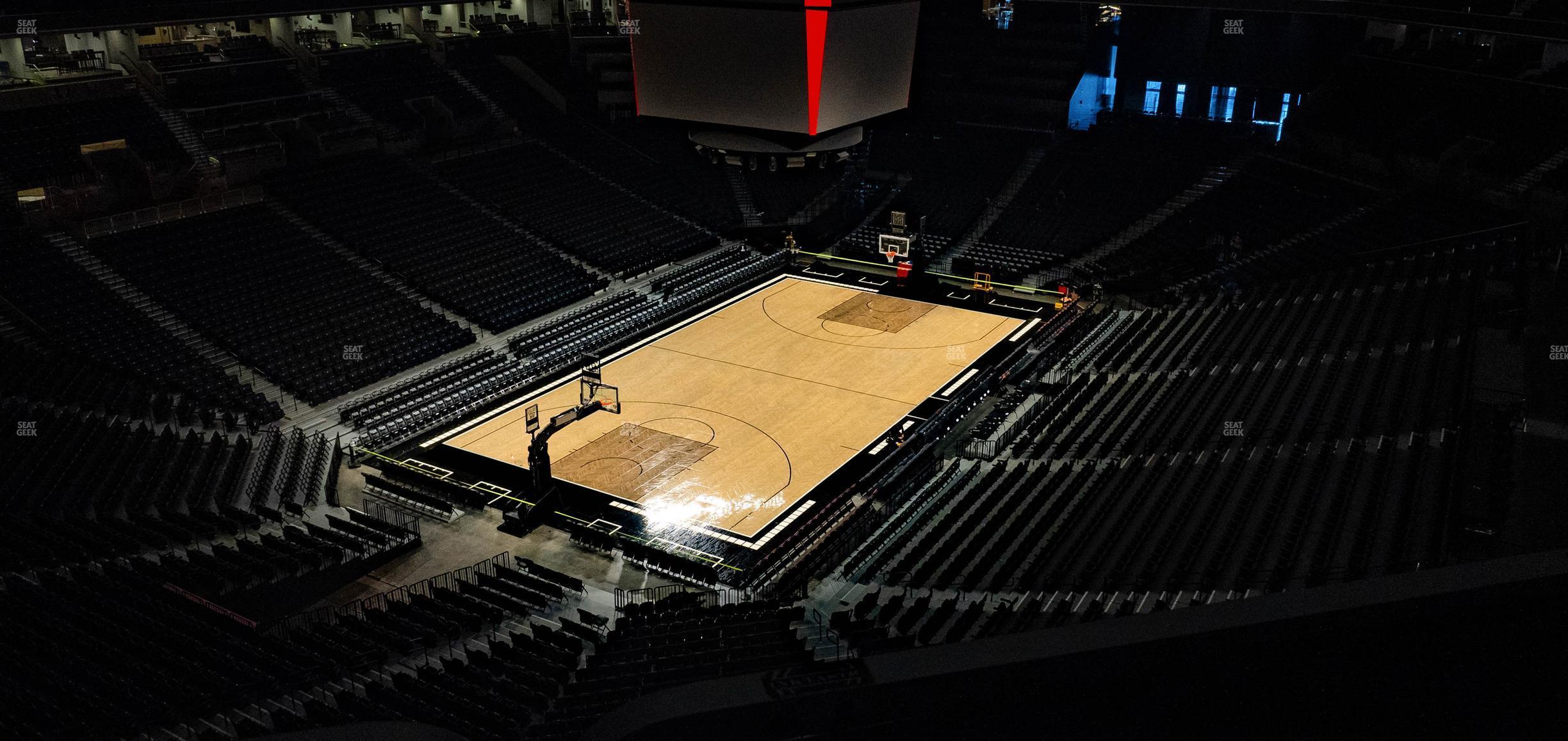 Seating view for Barclays Center Section 213