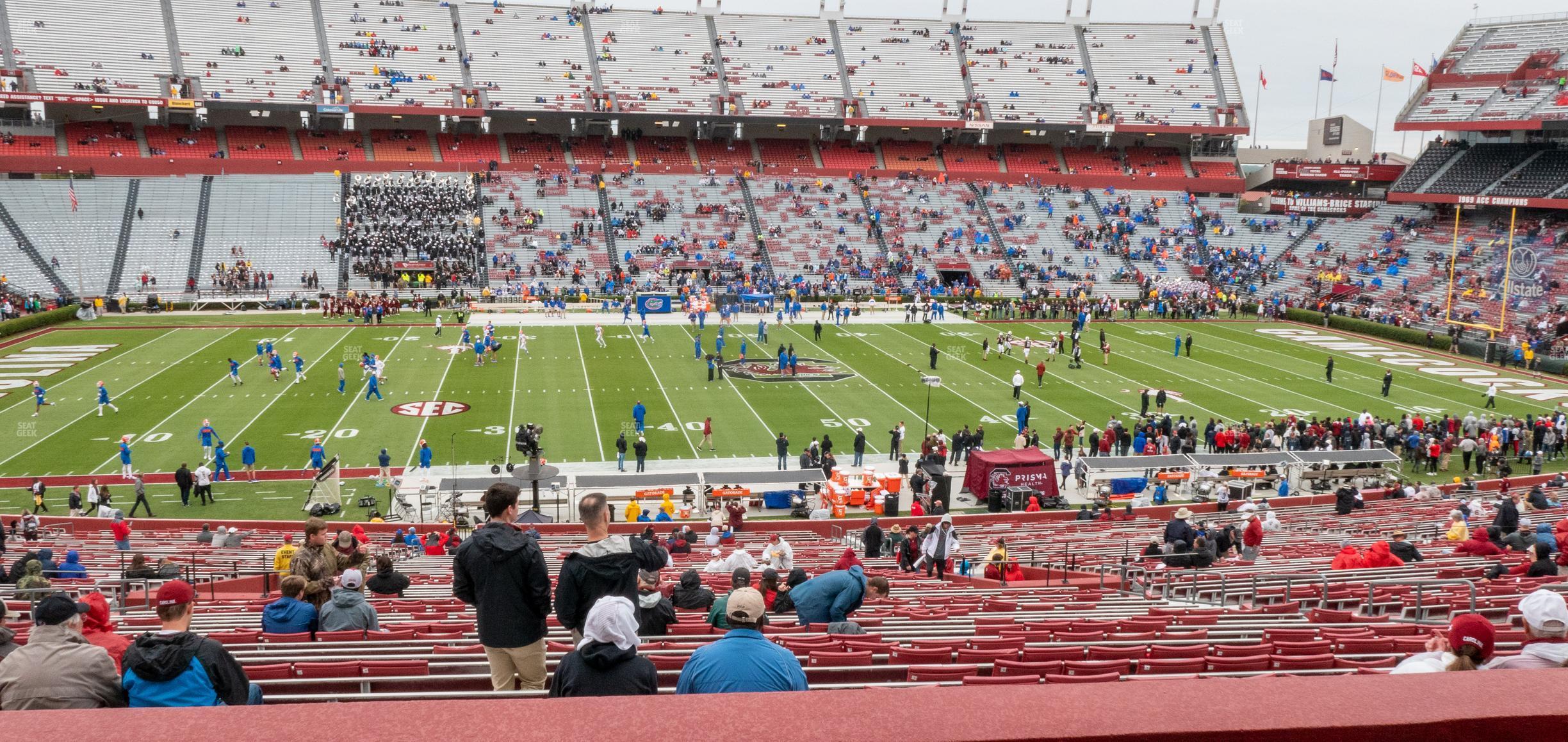 Seating view for Williams Brice Stadium Section 104