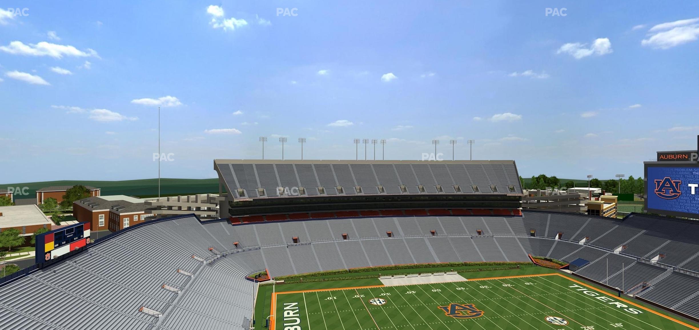 Seating view for Jordan-Hare Stadium Section 49