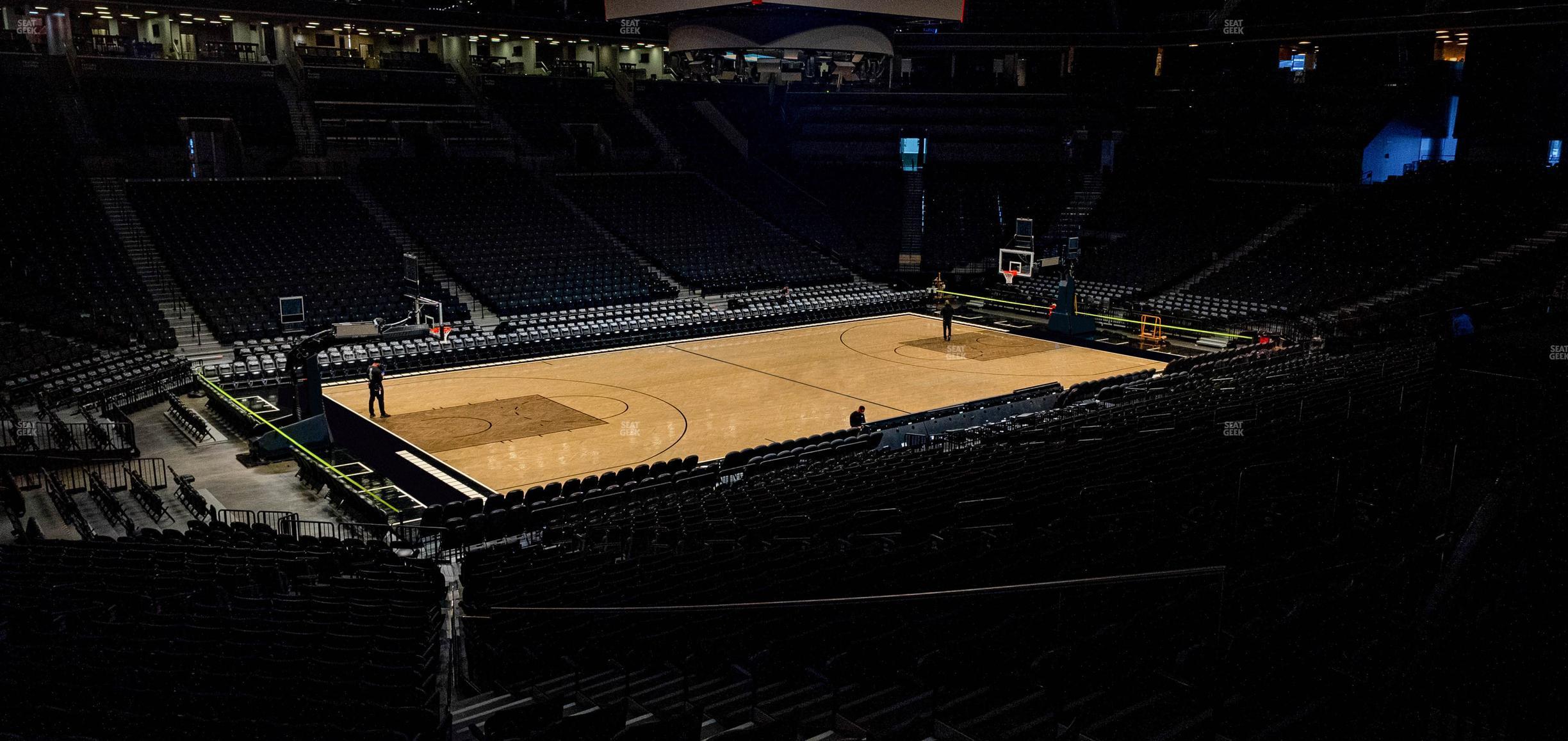 Seating view for Barclays Center Section 111