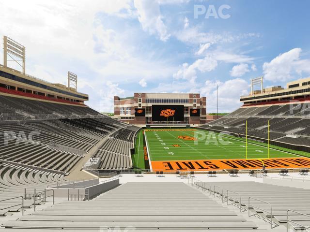 Seating view for Boone Pickens Stadium Section 124