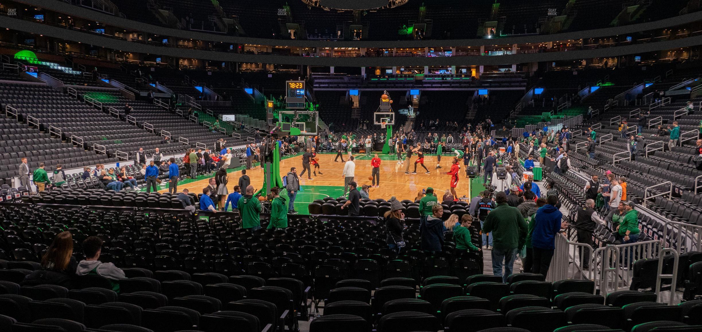 Seating view for TD Garden Section Loge 6