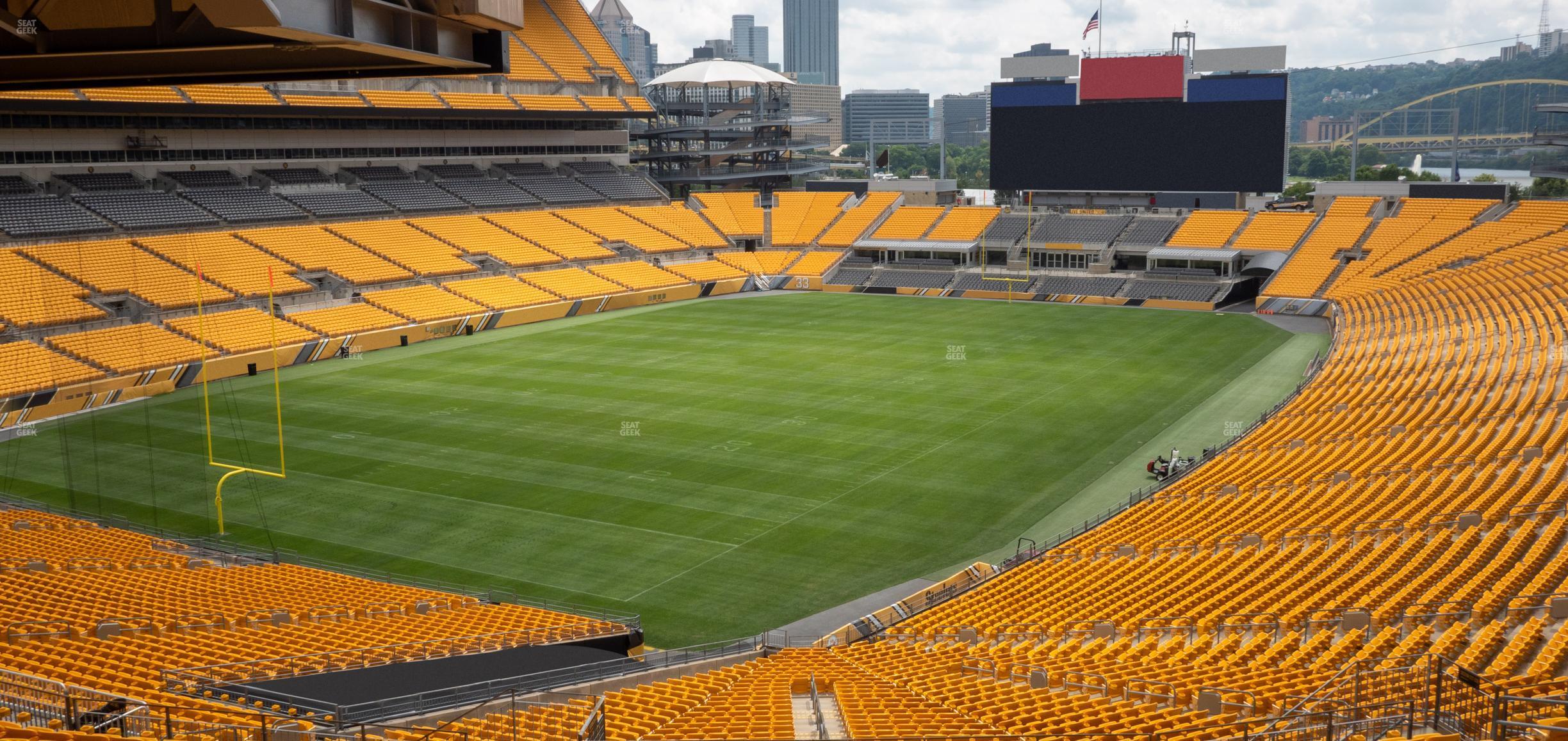 Seating view for Acrisure Stadium Section North Club 013