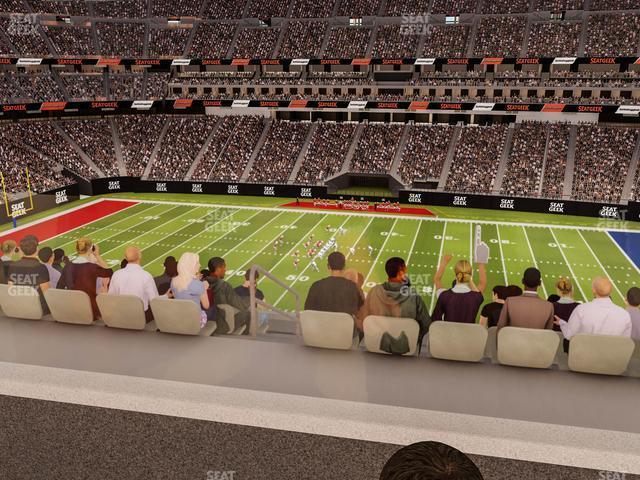 Seating view for Allegiant Stadium Section East Suite 2015