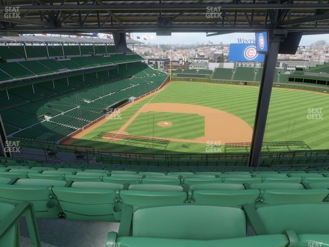 Seating view for Wrigley Field Section 424 Right