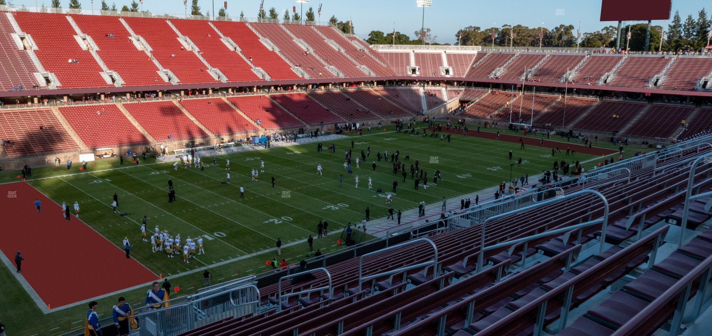 Seating view for Stanford Stadium Section 218