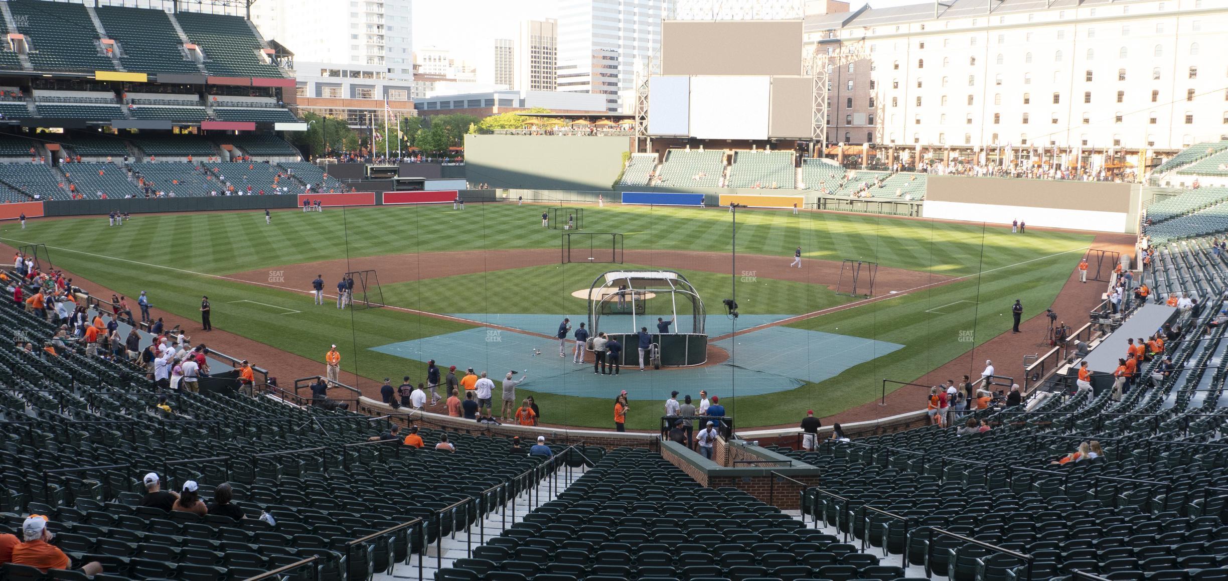 Seating view for Oriole Park at Camden Yards Section 37