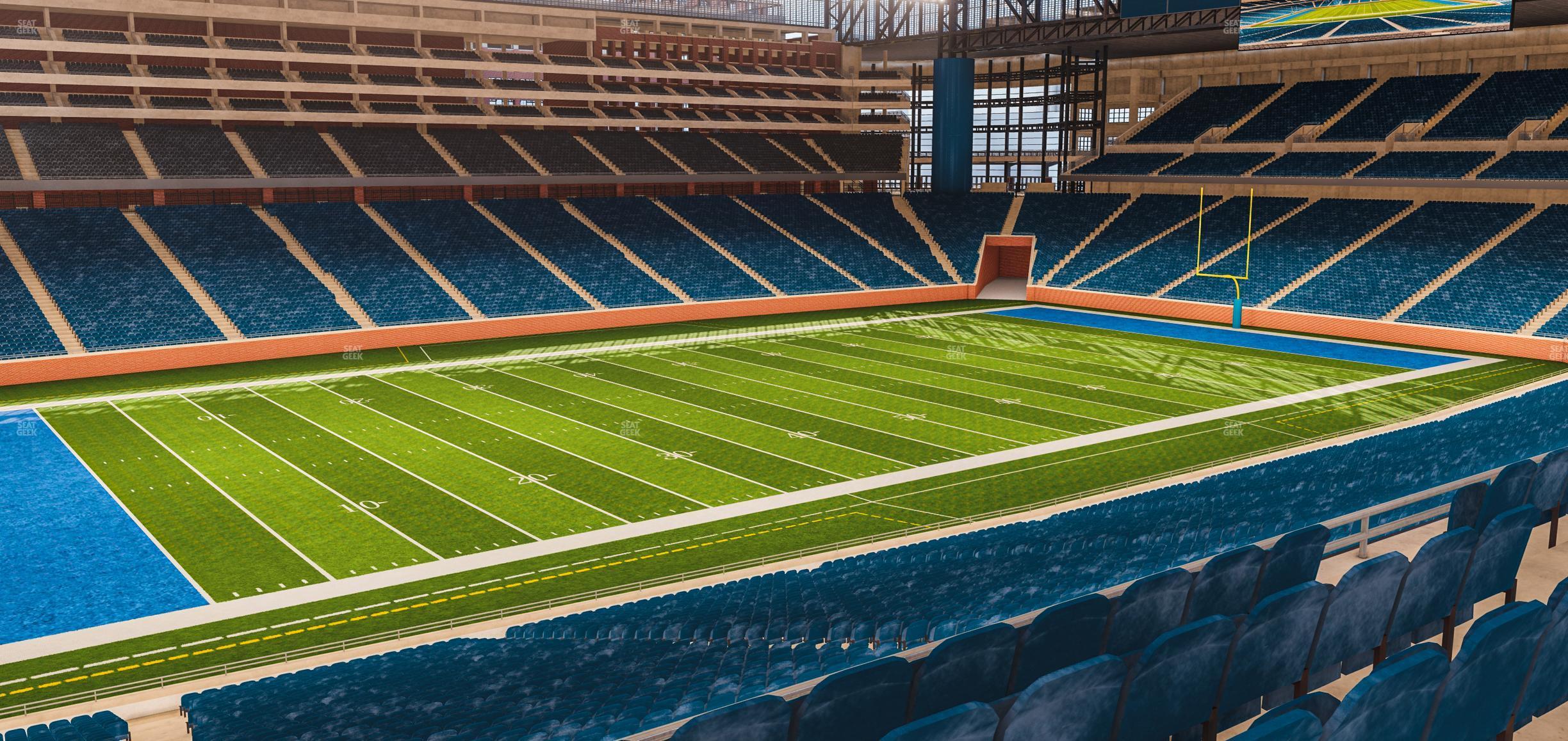 Seating view for Ford Field Section 226