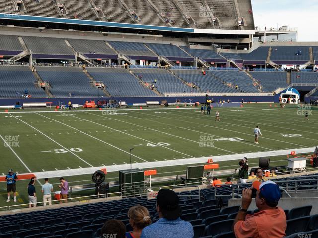 Seating view for Camping World Stadium Section 136