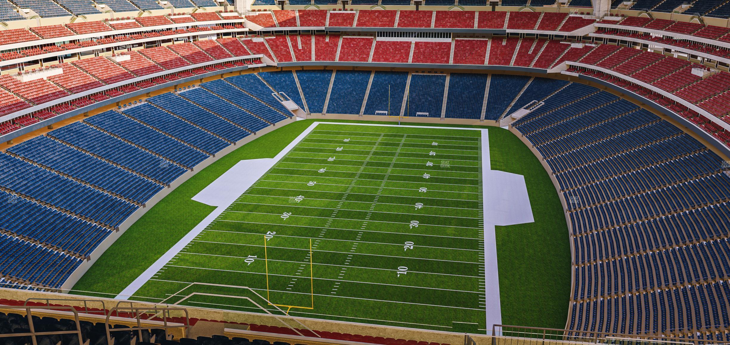 Seating view for NRG Stadium Section 746