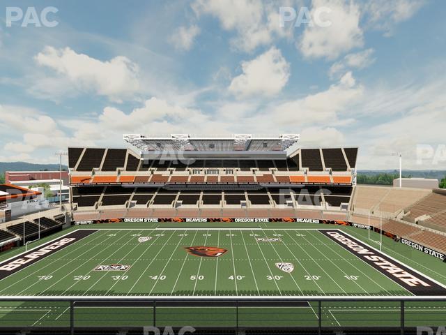 Seating view for Reser Stadium Section 332