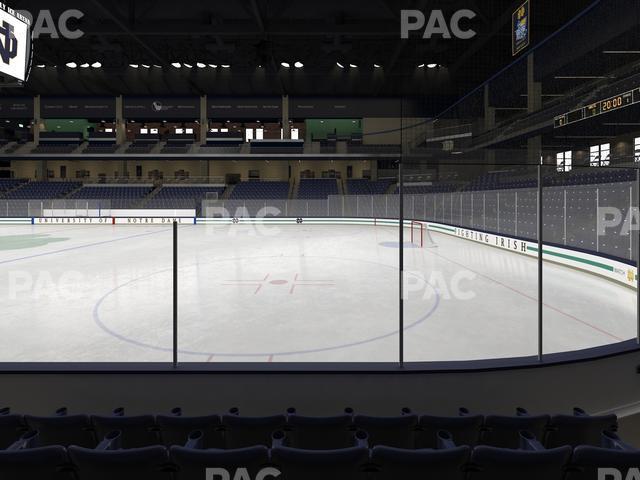 Seating view for Compton Family Ice Arena Section 12