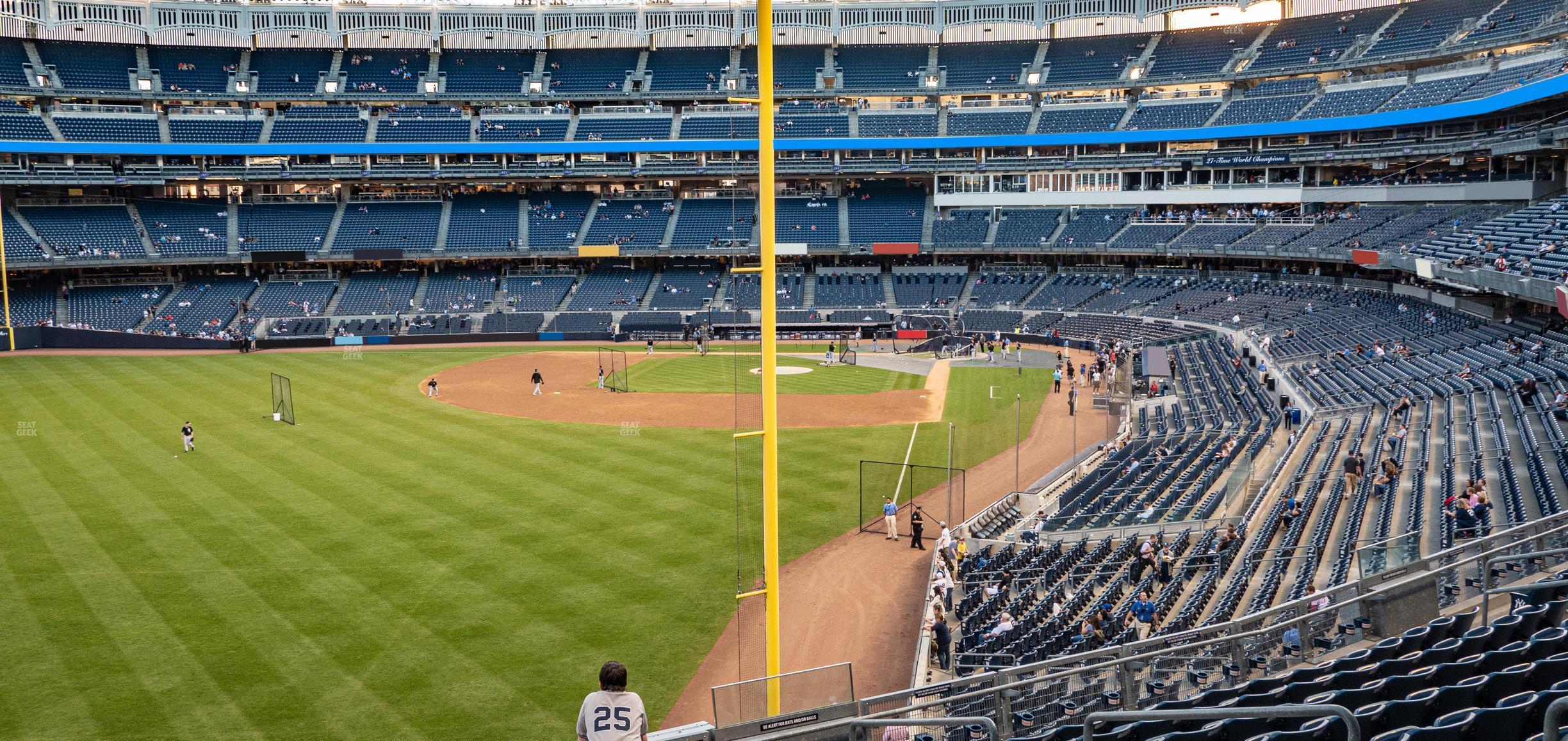 Seating view for Yankee Stadium Section Main Level 233 A