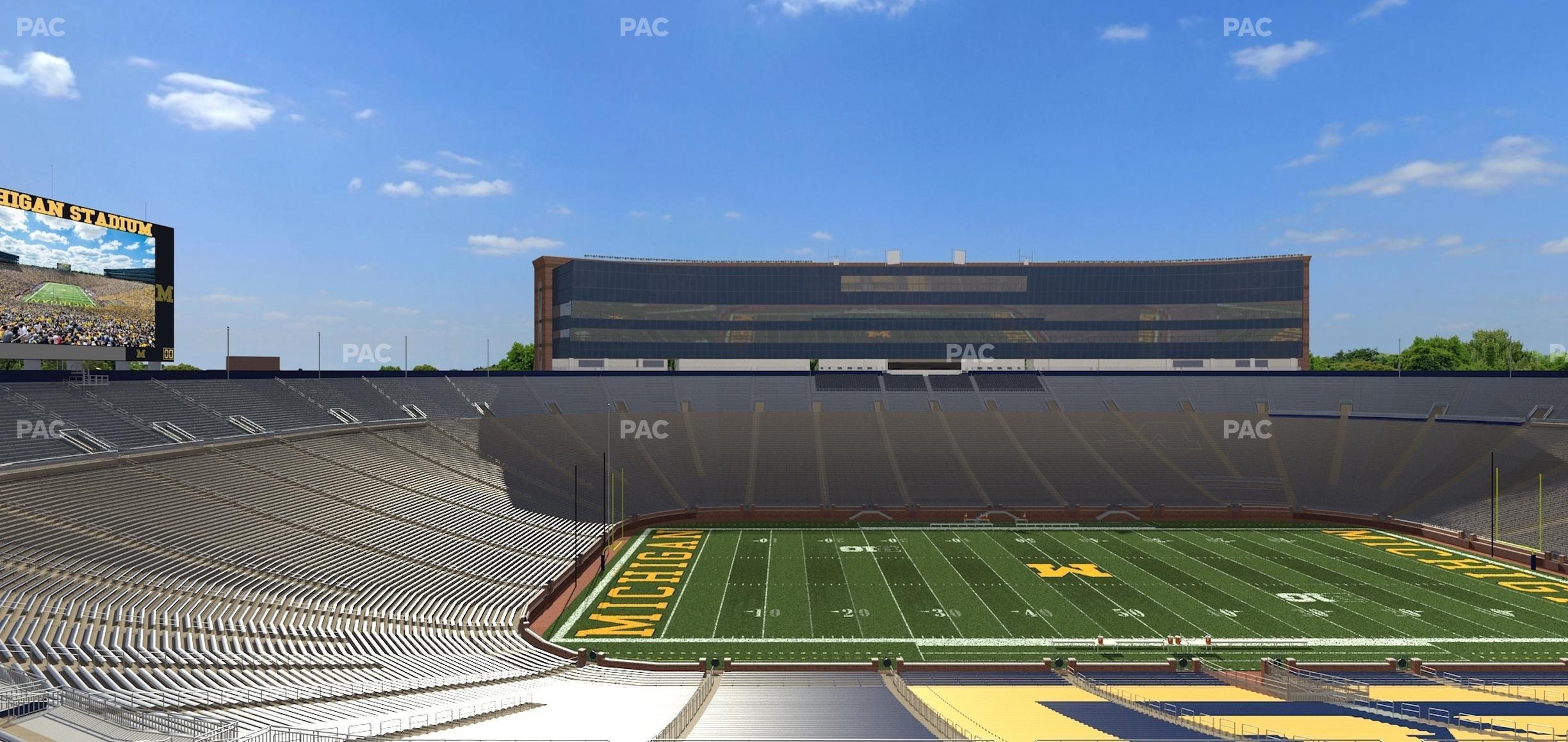 Seating view for Michigan Stadium Section 306