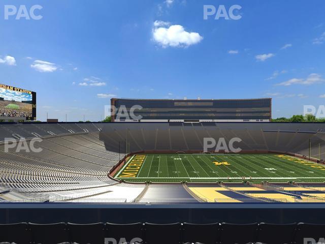 Seating view for Michigan Stadium Section 306