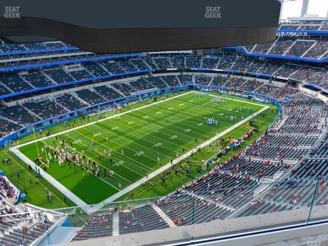 Seating view for SoFi Stadium Section 436