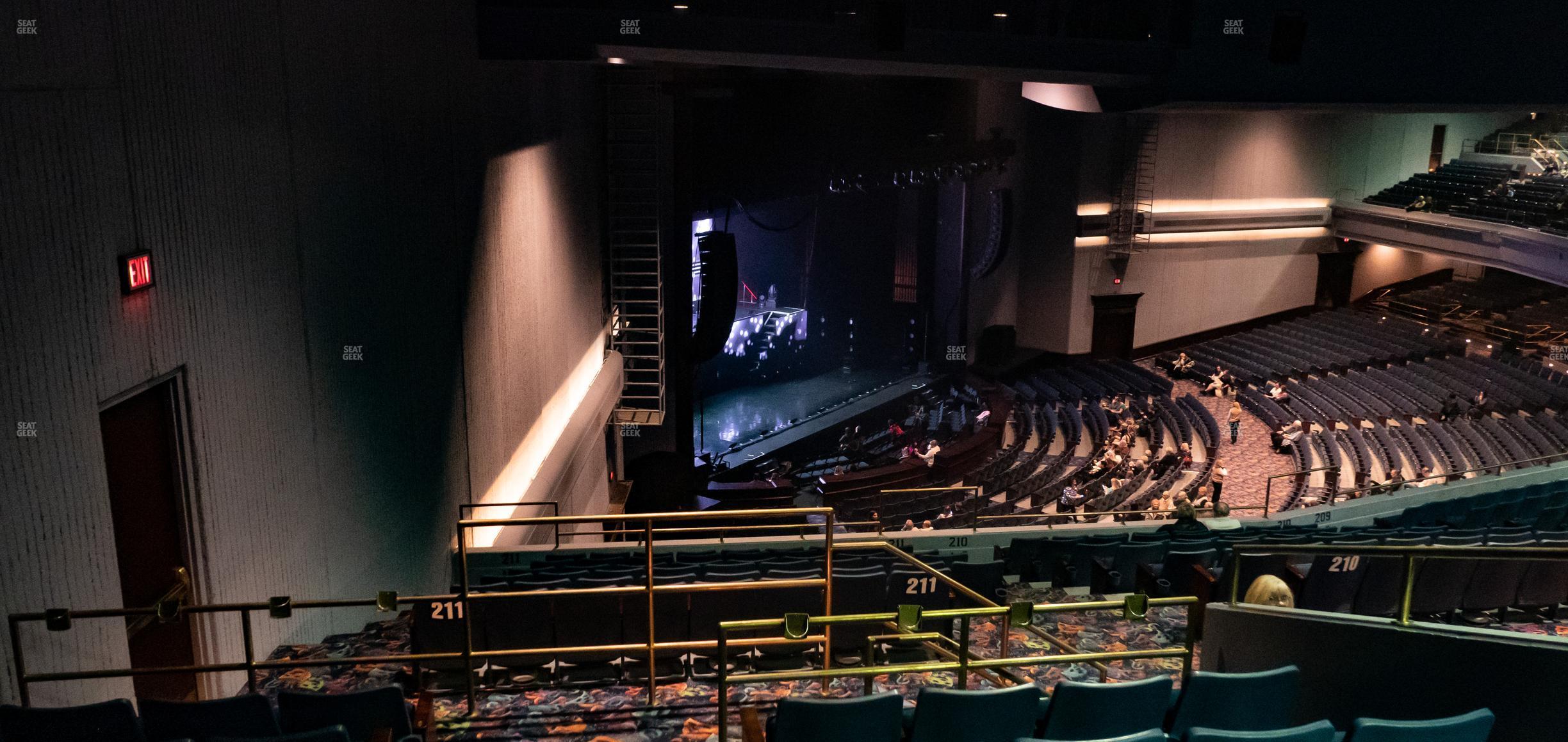 Seating view for Rosemont Theatre Section 211