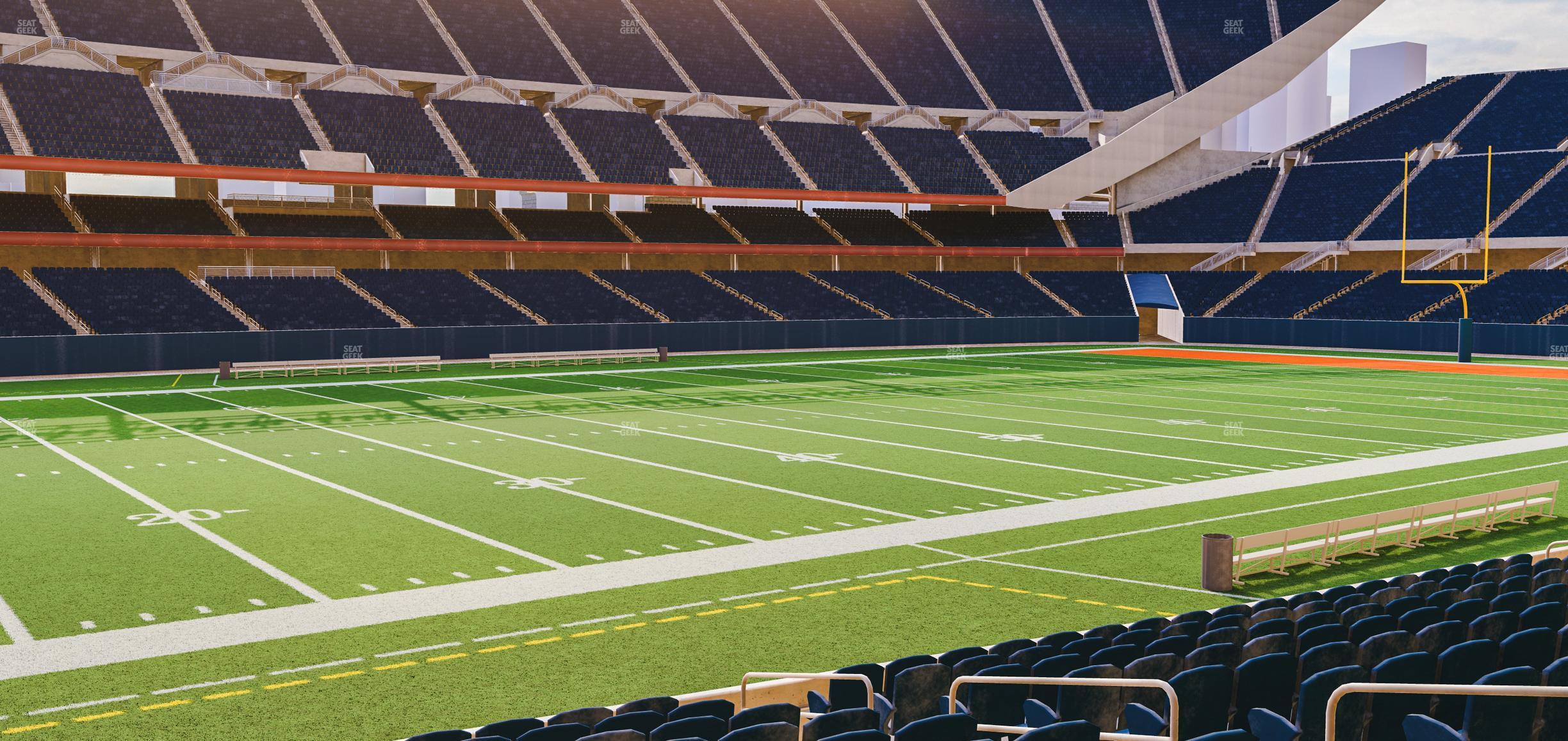 Seating view for Soldier Field Section 113