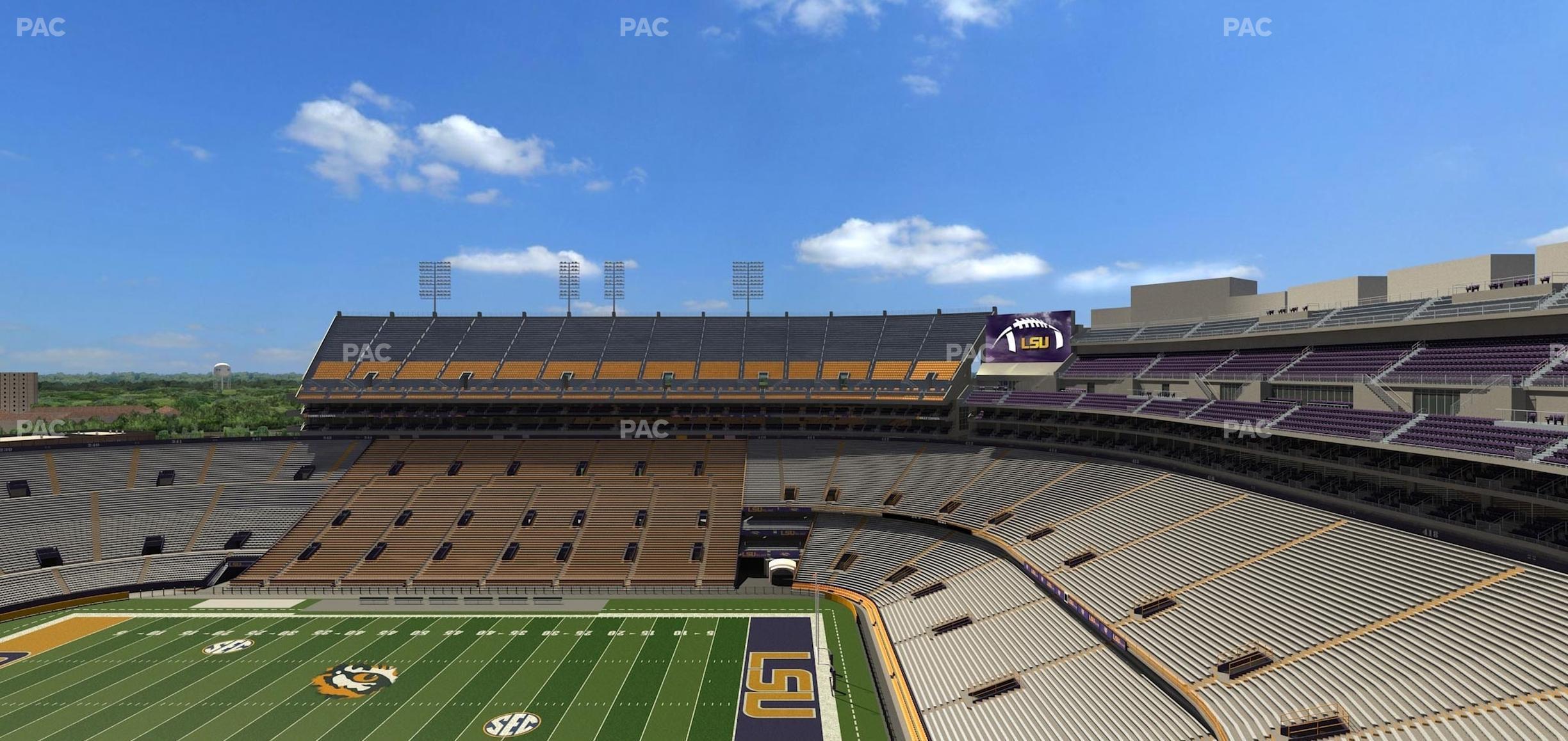 Seating view for Tiger Stadium Section 513