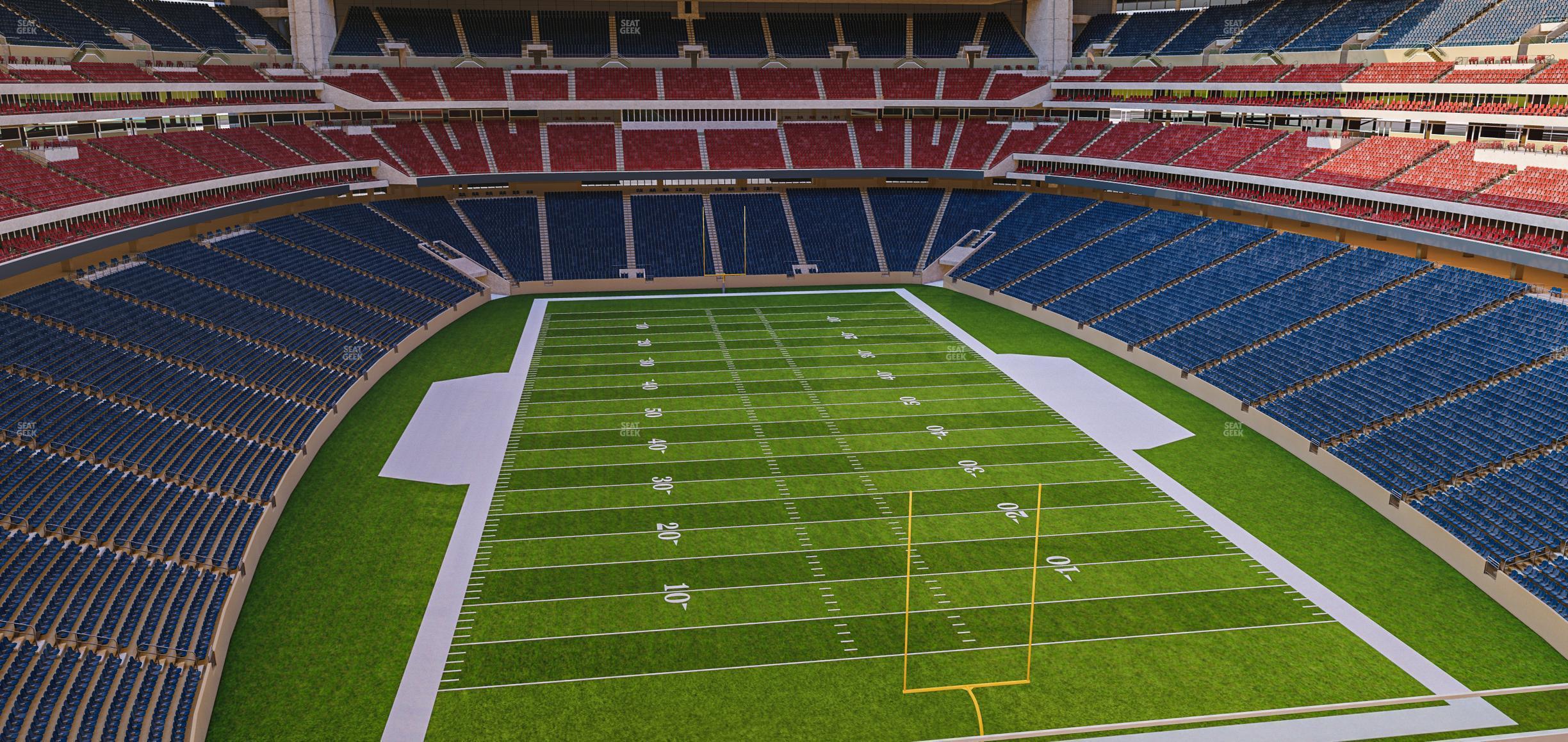 Seating view for NRG Stadium Section 522