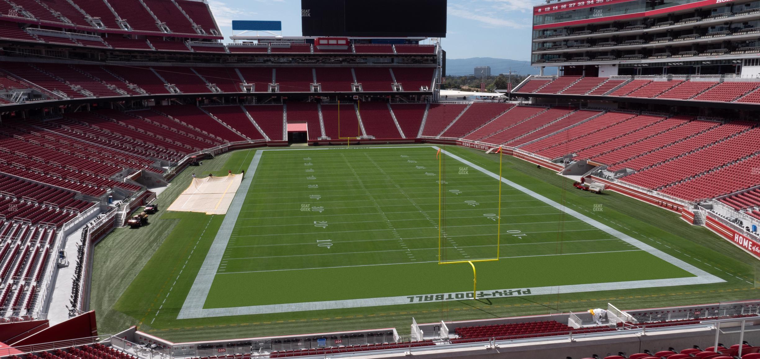 Seating view for Levi's Stadium Section 204