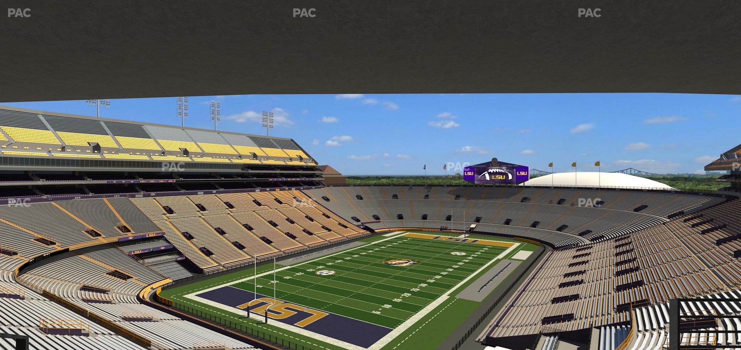 Seating view for Tiger Stadium Section Suite 240