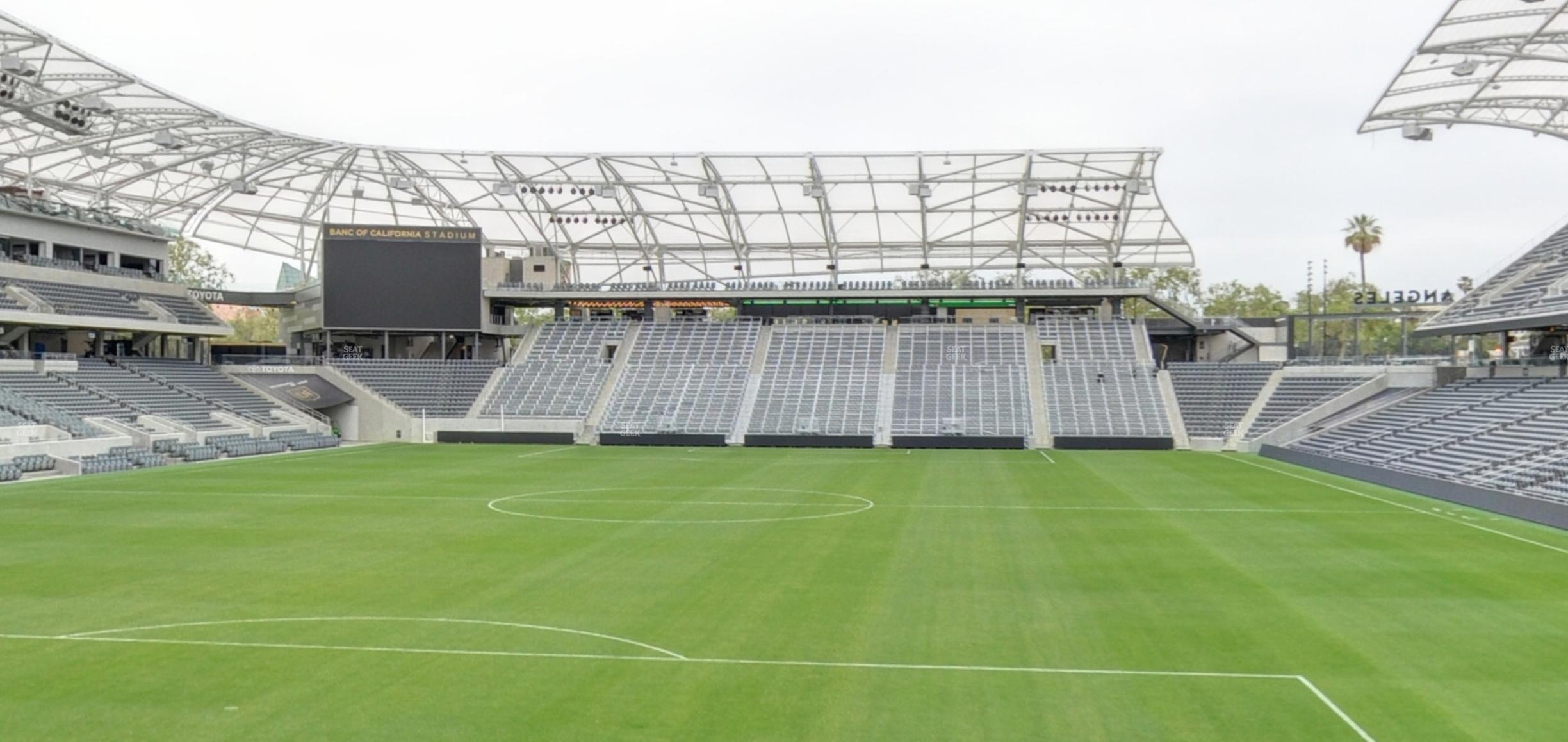 Seating view for BMO Stadium Section 121