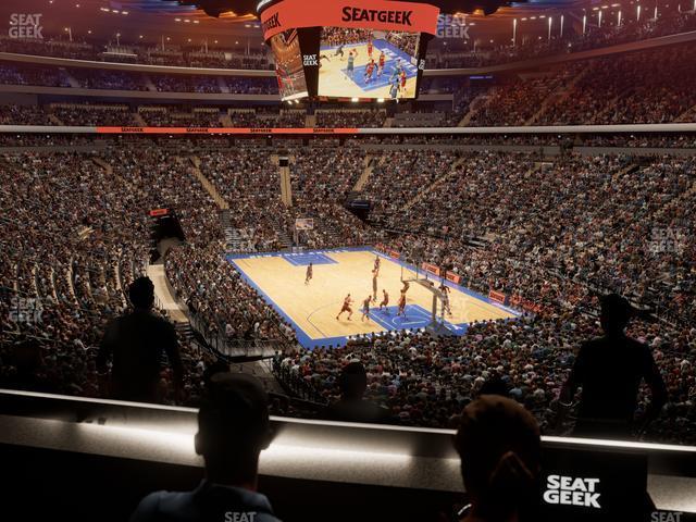 Seating view for Madison Square Garden Section Lexus Level Suite 26