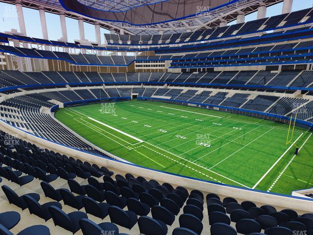 Seating view for SoFi Stadium Section 225