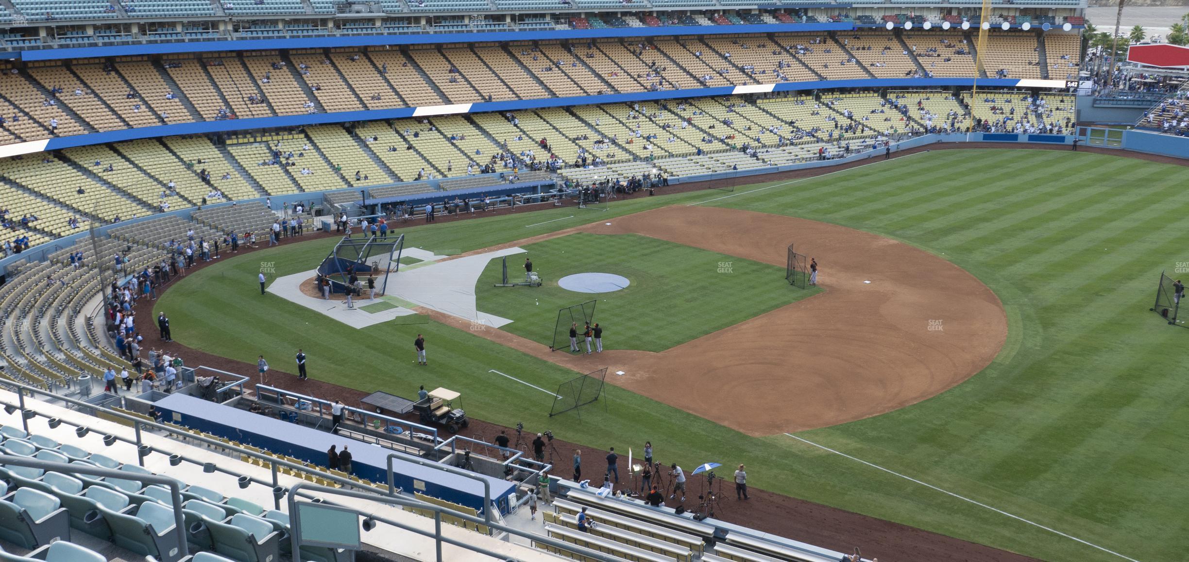 Seating view for Dodger Stadium Section 32 Rs