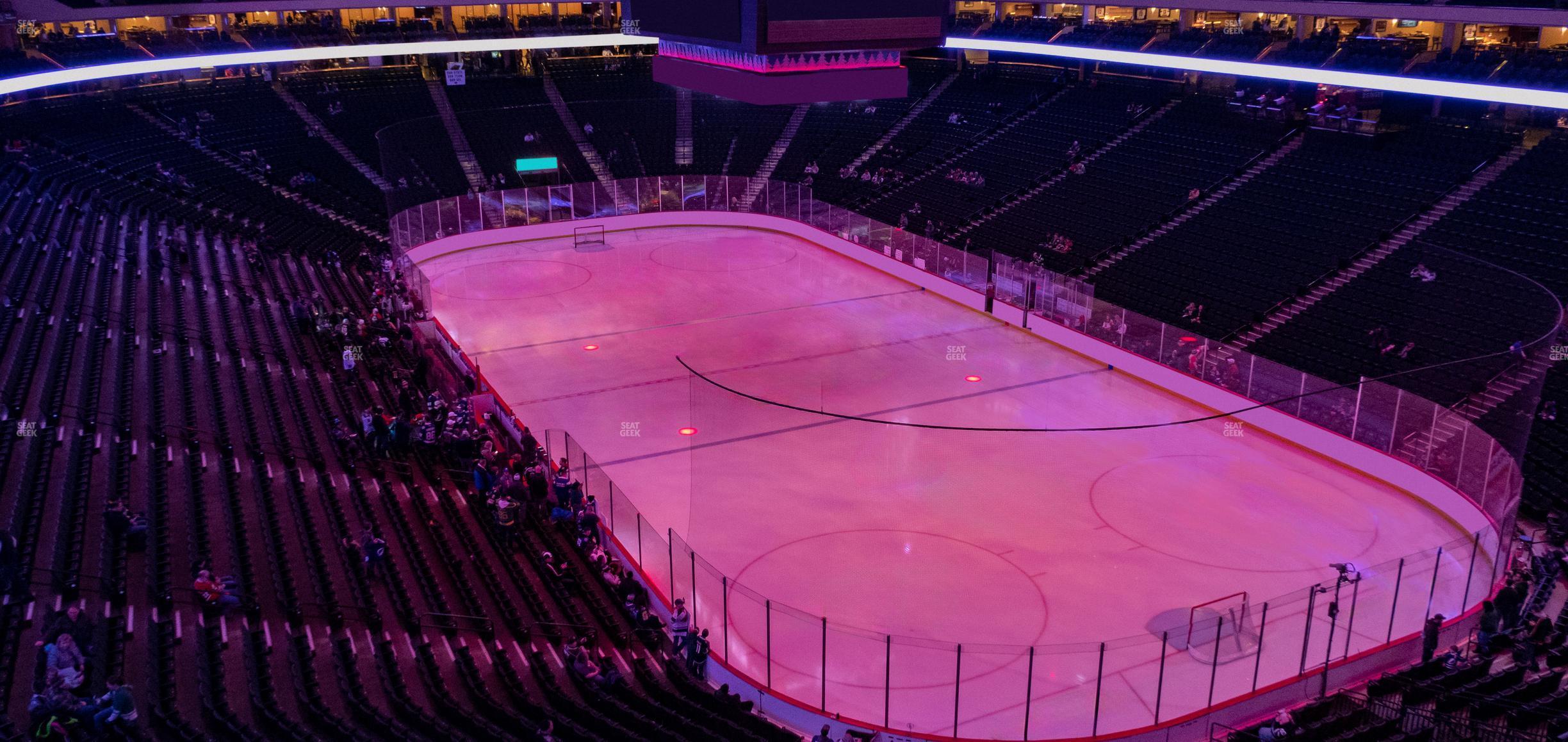 Seating view for Xcel Energy Center Section Club 19