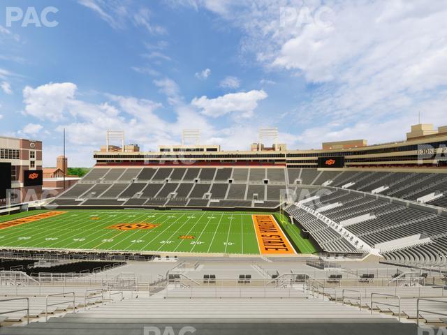 Seating view for Boone Pickens Stadium Section 232