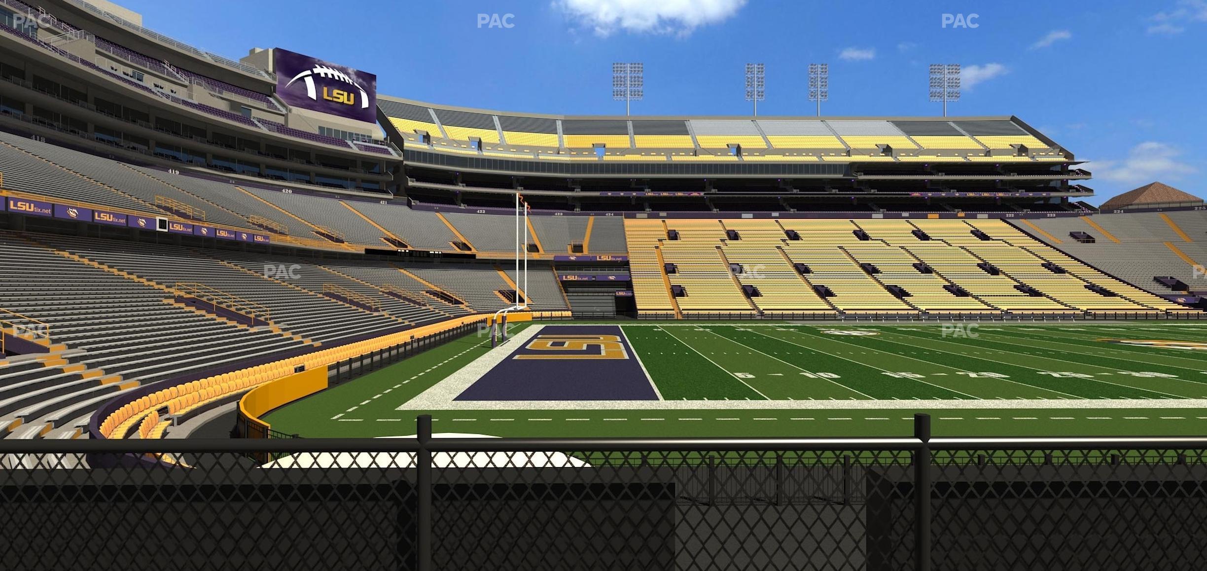 Seating view for Tiger Stadium Section East Bleachers 2