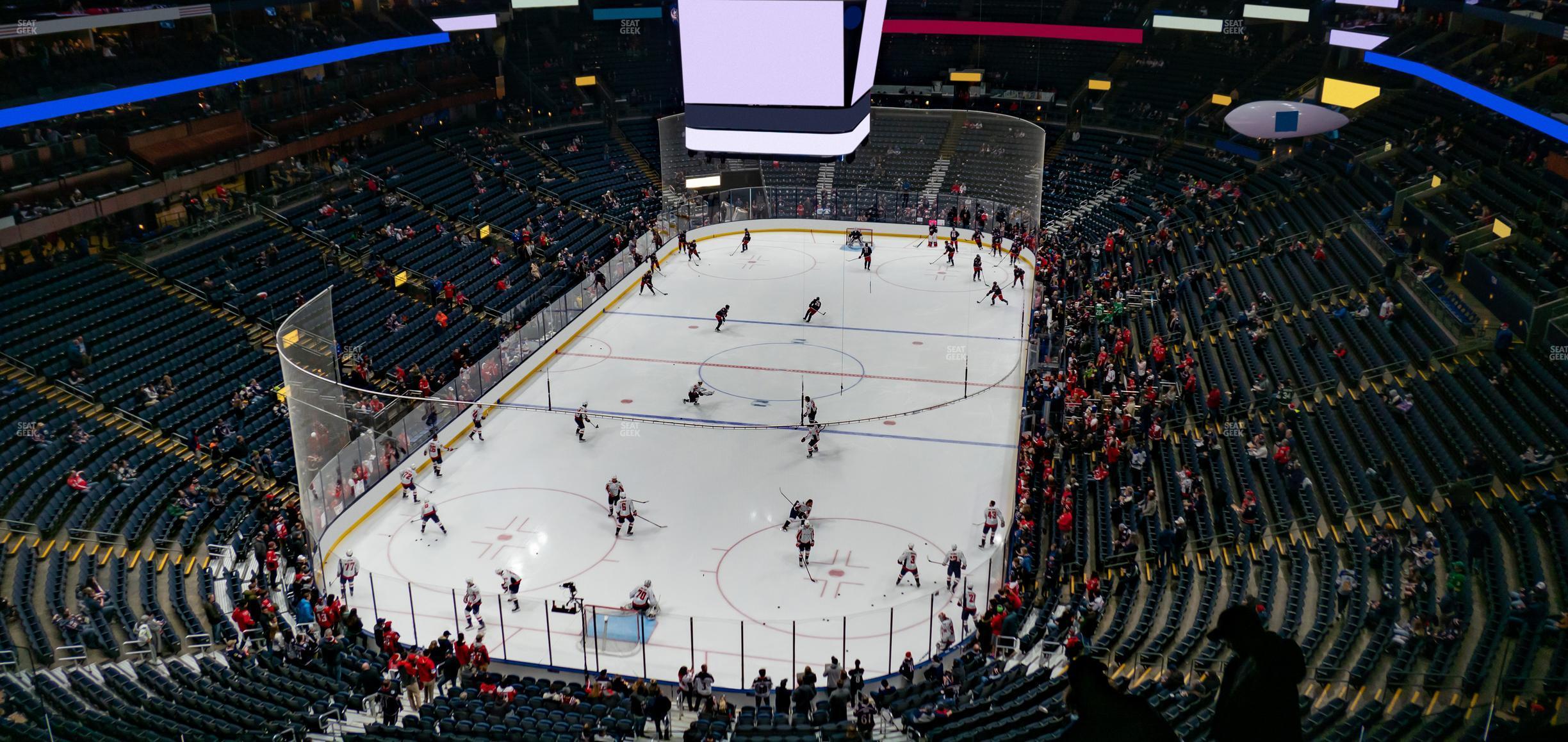 Seating view for Nationwide Arena Section 209