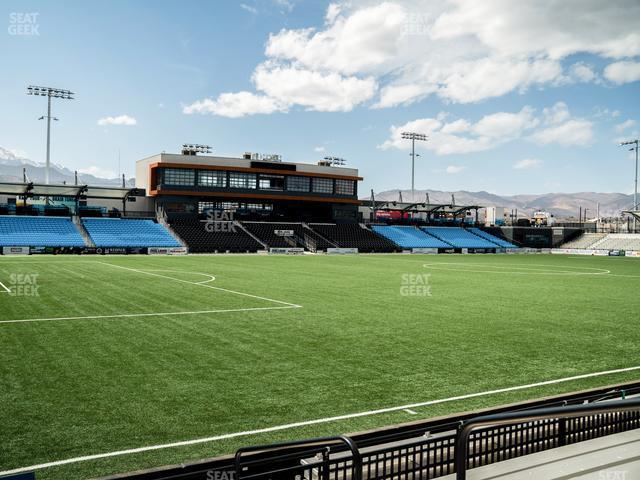 Seating view for Weidner Field Section 123