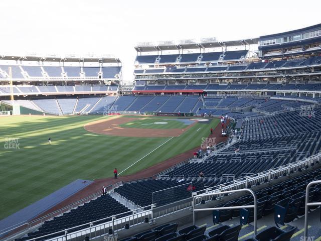 Seating view for Nationals Park Section 201