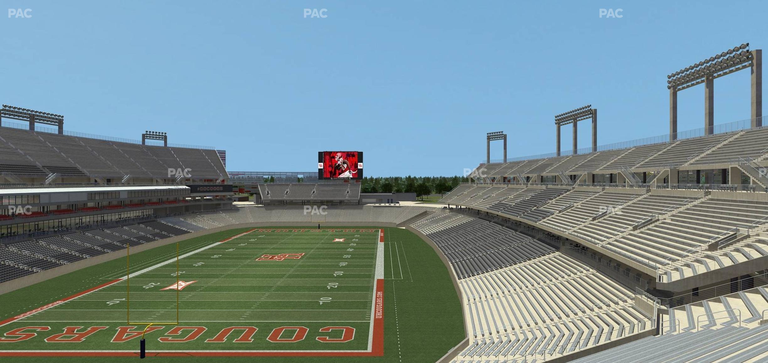 Seating view for TDECU Stadium Section 237