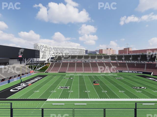 Seating view for Nippert Stadium Section Club 342