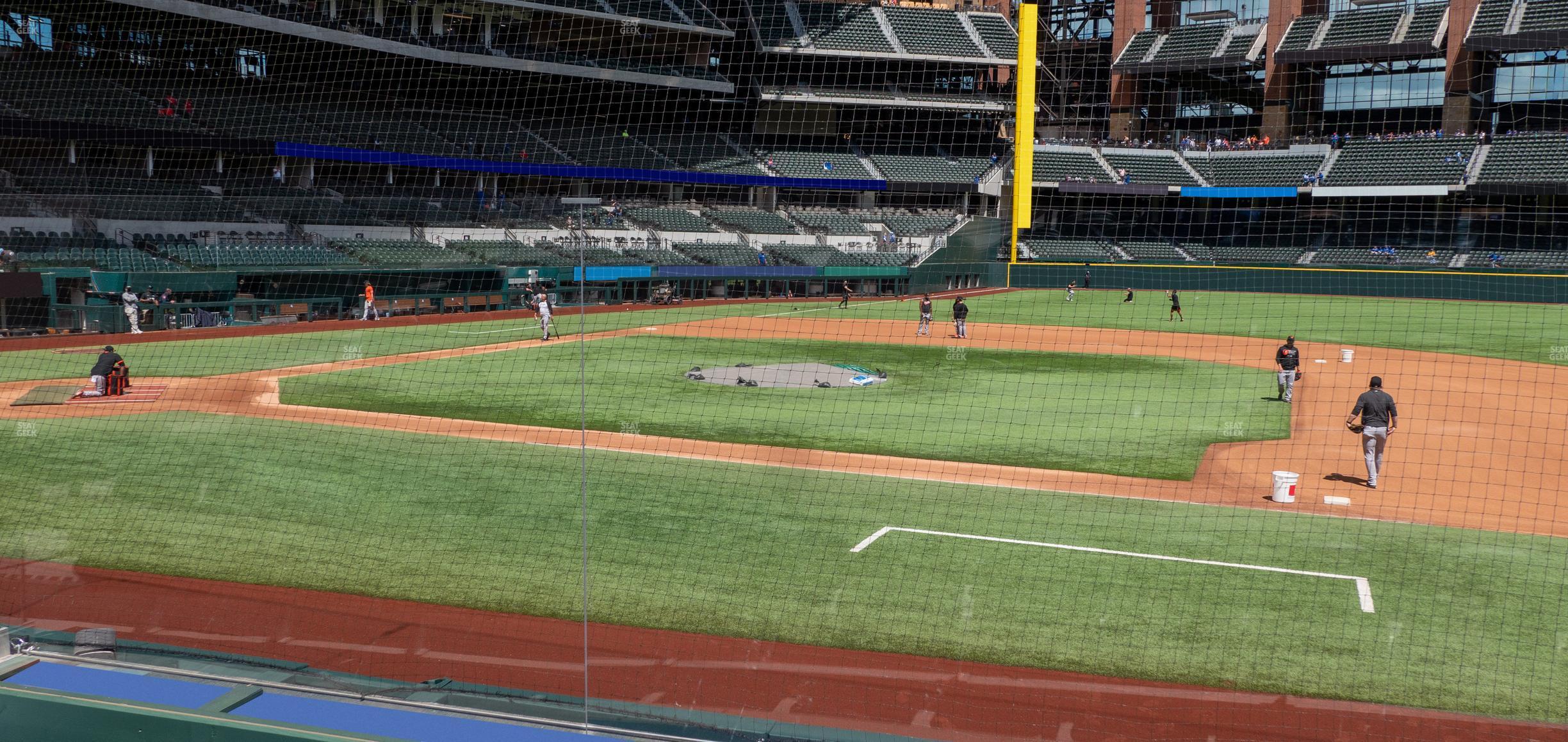 Seating view for Globe Life Field Section 19