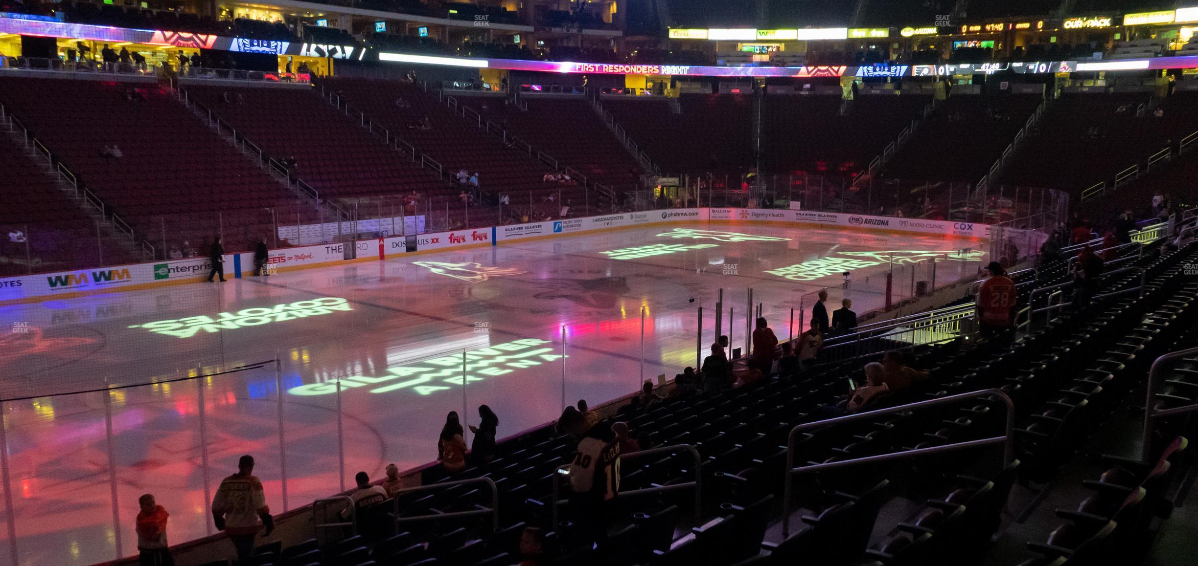 Seating view for Desert Diamond Arena Section 103