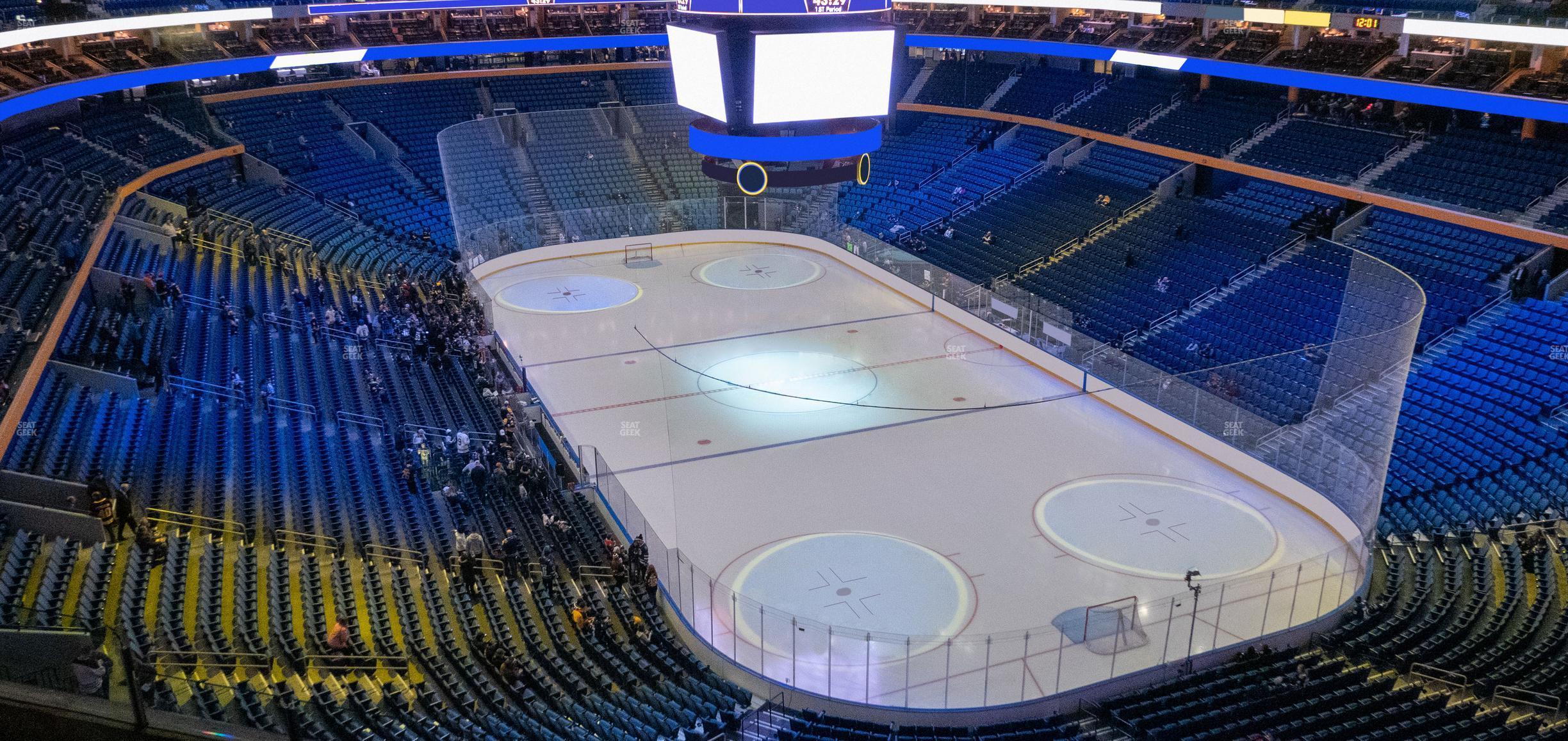 Seating view for KeyBank Center Section 301