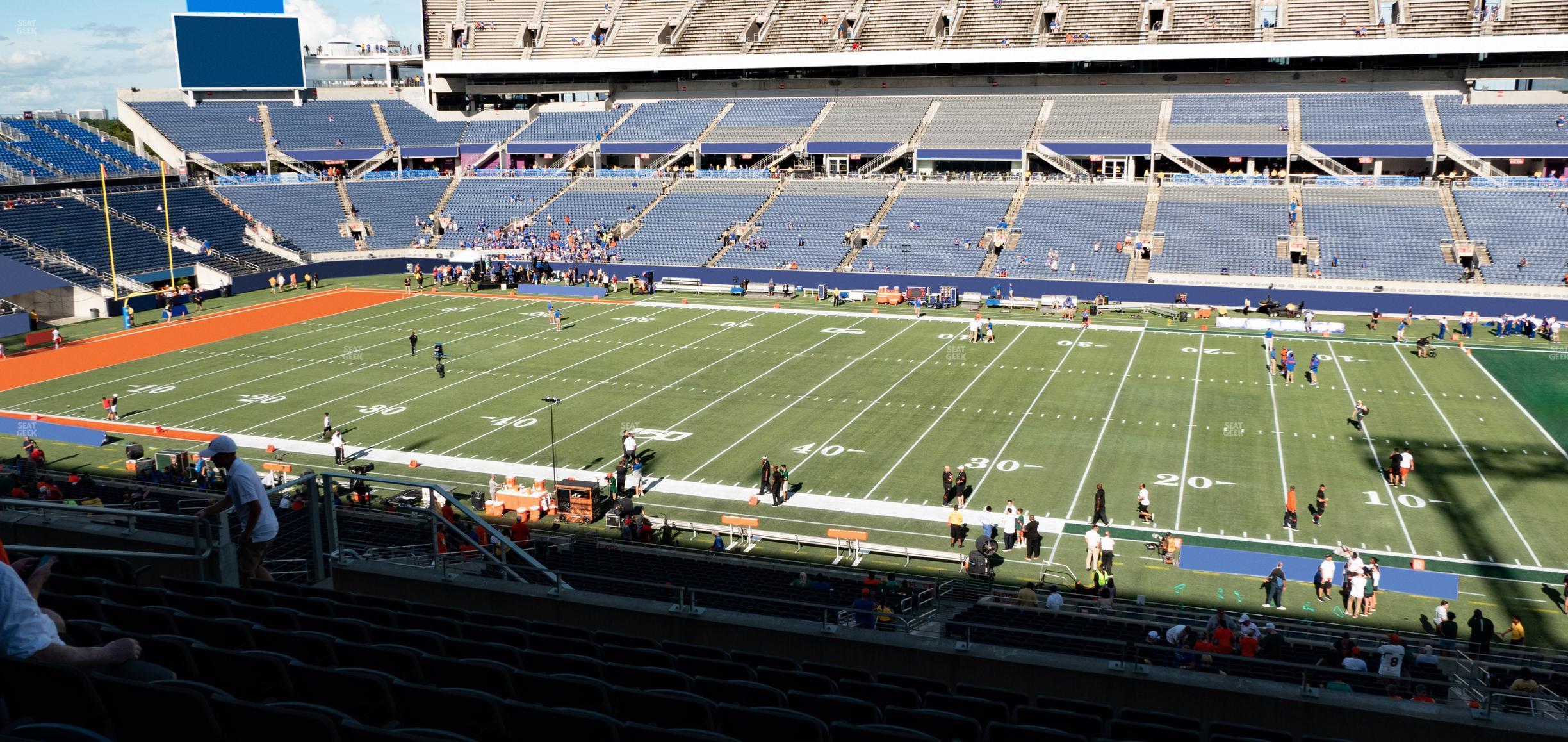 Seating view for Camping World Stadium Section Plaza 32