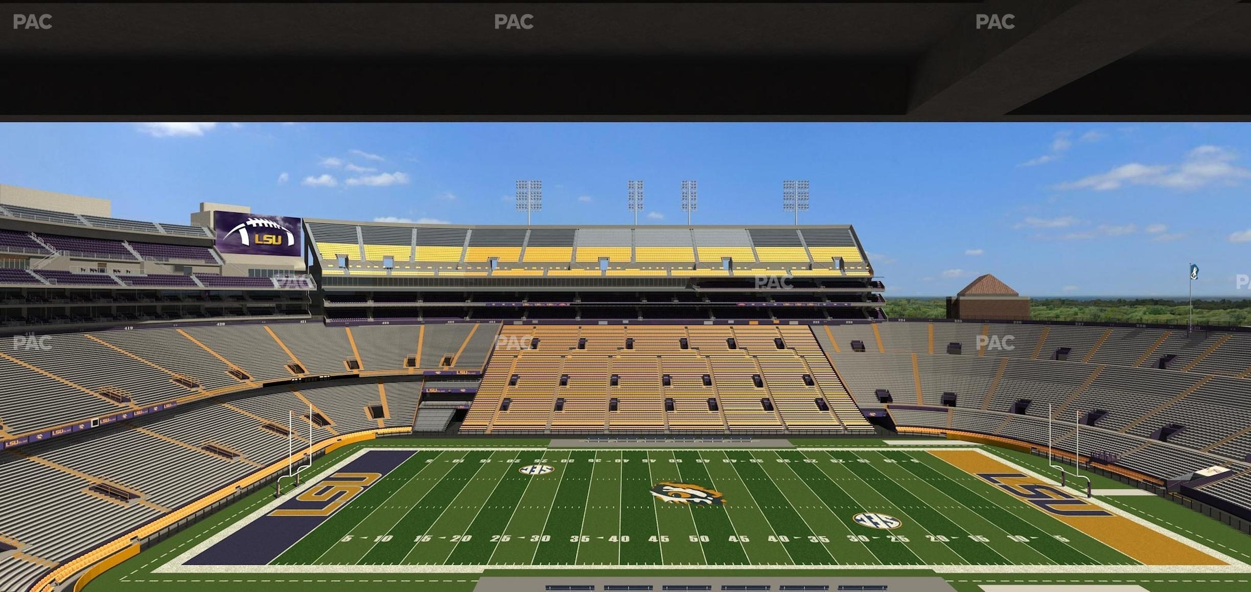 Seating view for Tiger Stadium Section Suite 215