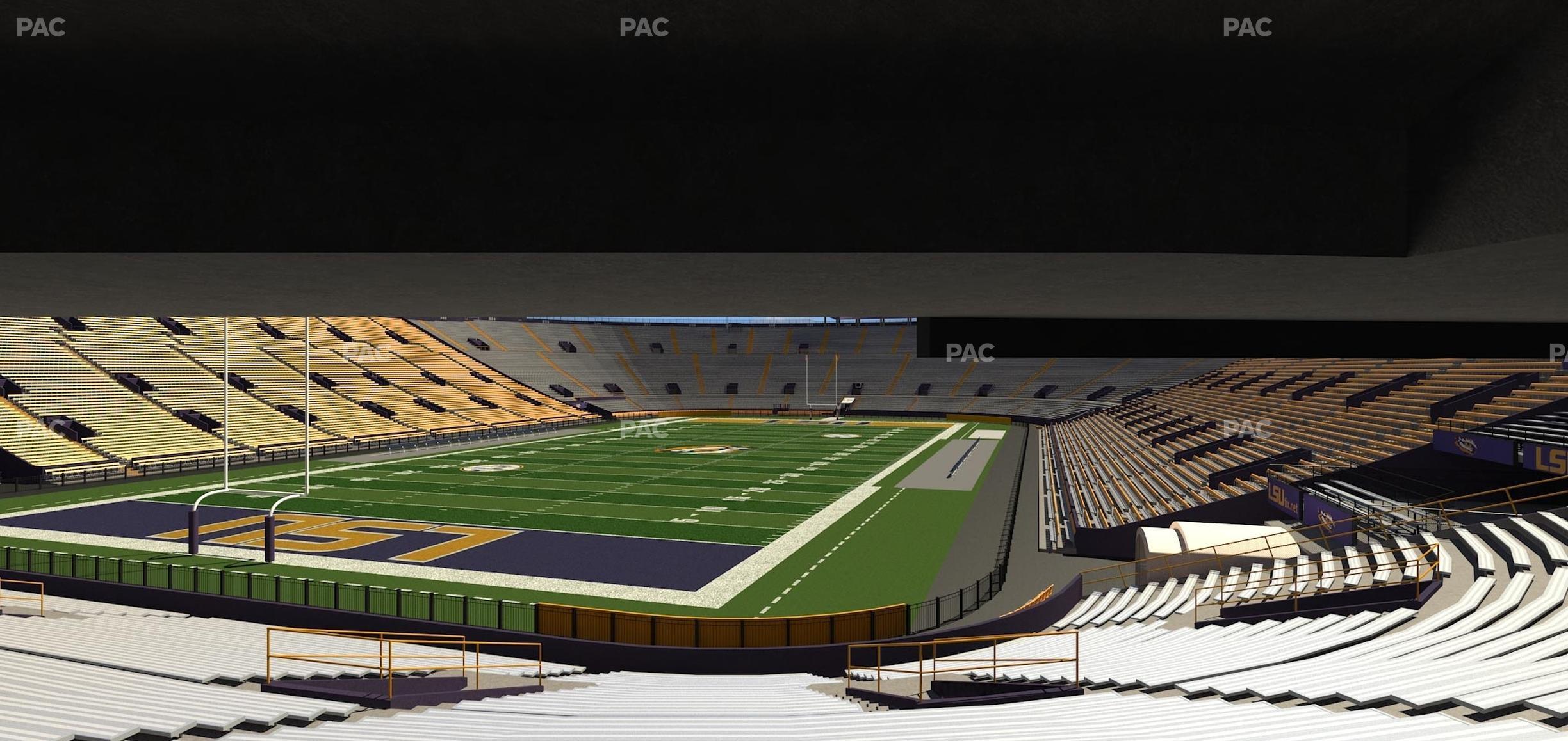 Seating view for Tiger Stadium Section 403